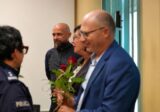 Bezpieczeństwo w szkołach naszym priorytetem. Spotkanie z okazji Dnia Edukacji Narodowej w gdyńskiej komendzie.